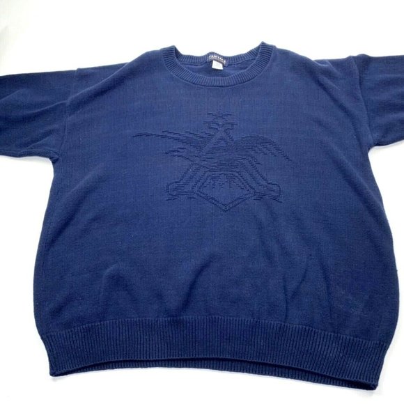 Vantage Anheuser Busch Logo Interwoven Sweater - Picture 2 of 9